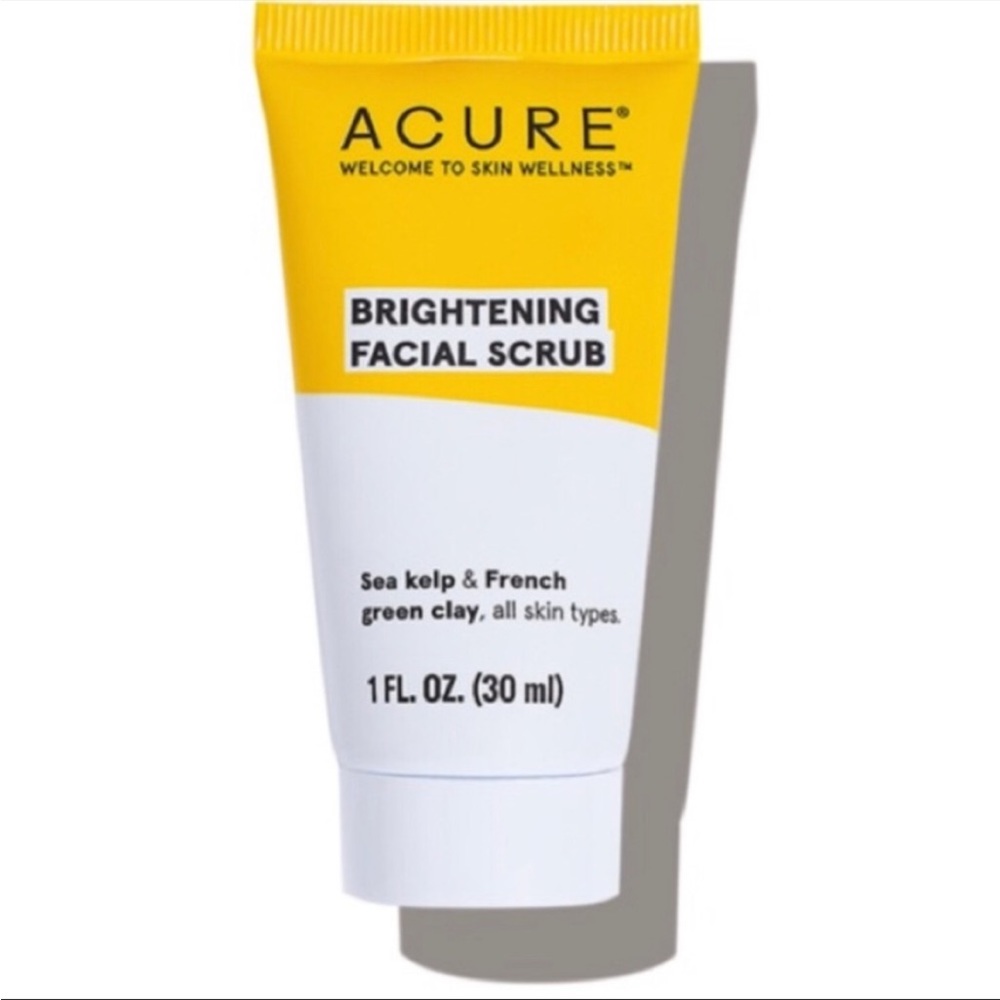 Acure Brightening Facial Scrub 1.0 oz